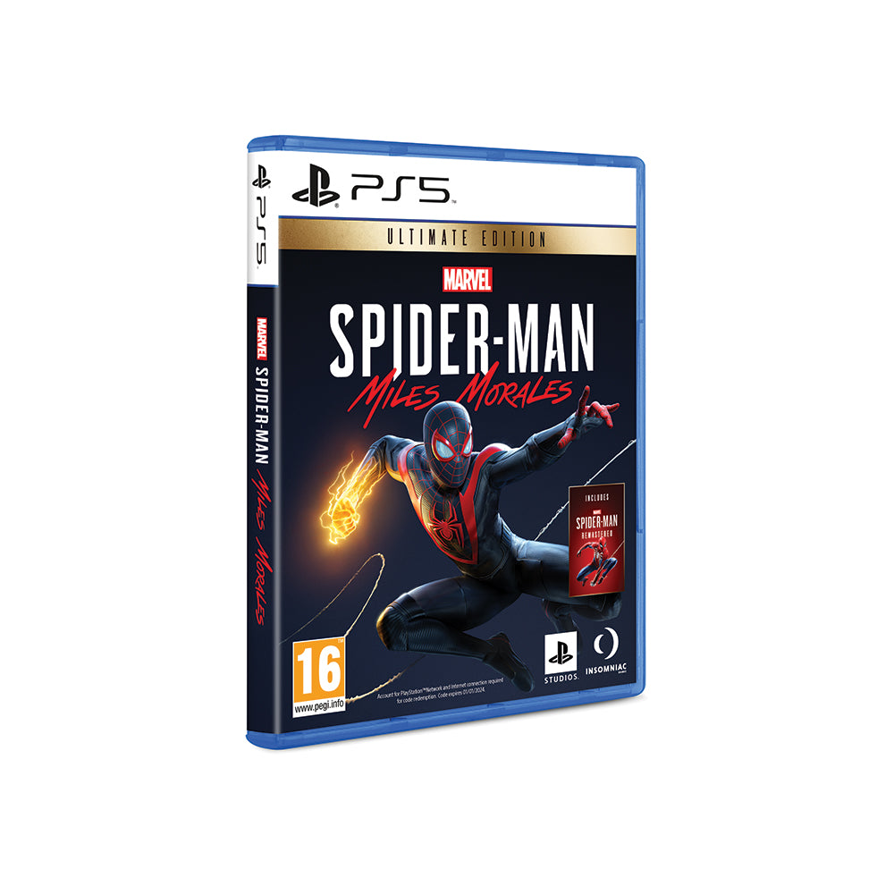 PS5 Marvel's Spiderman Miles morales Ultimate Edition