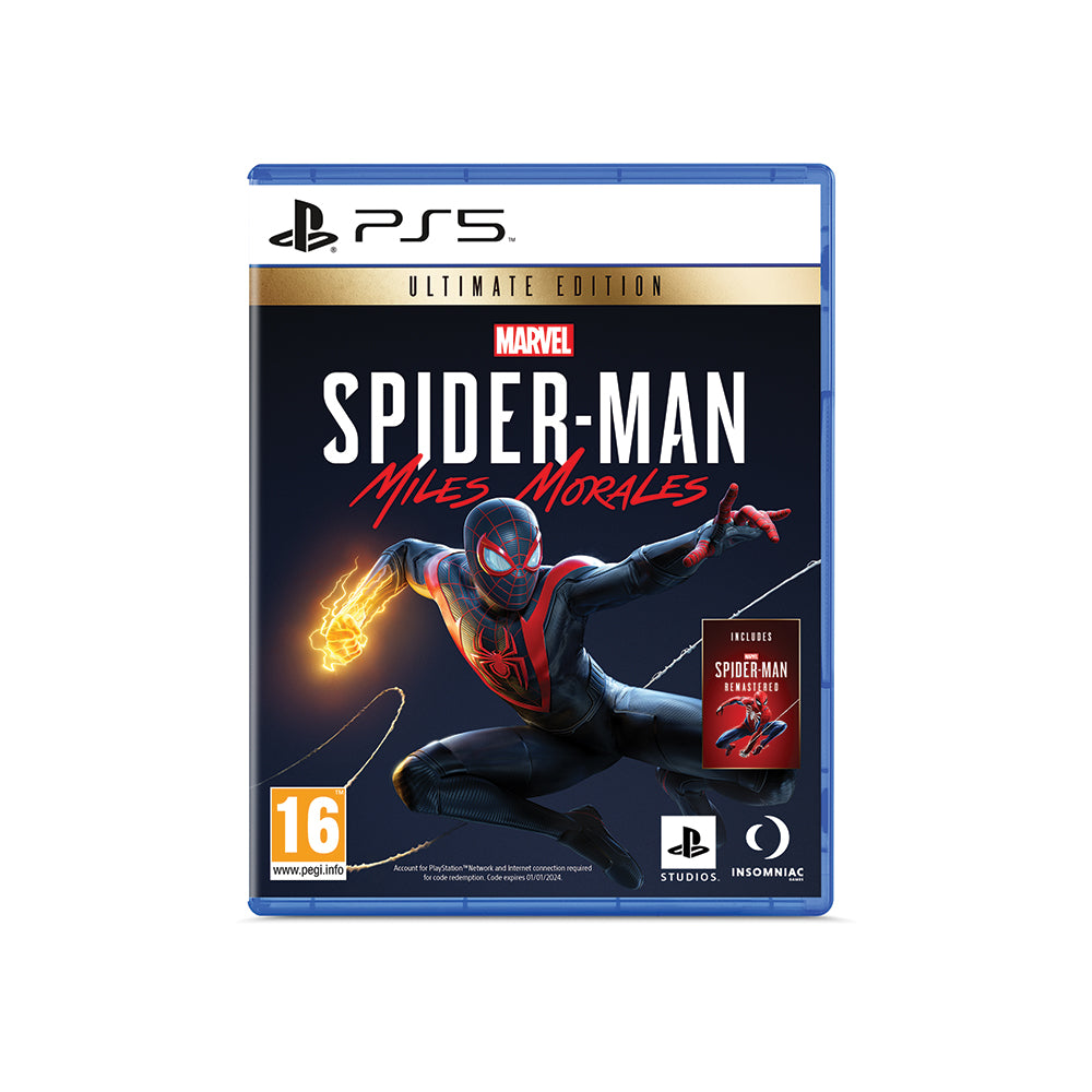 PS5 Marvel's Spiderman Miles morales Ultimate Edition