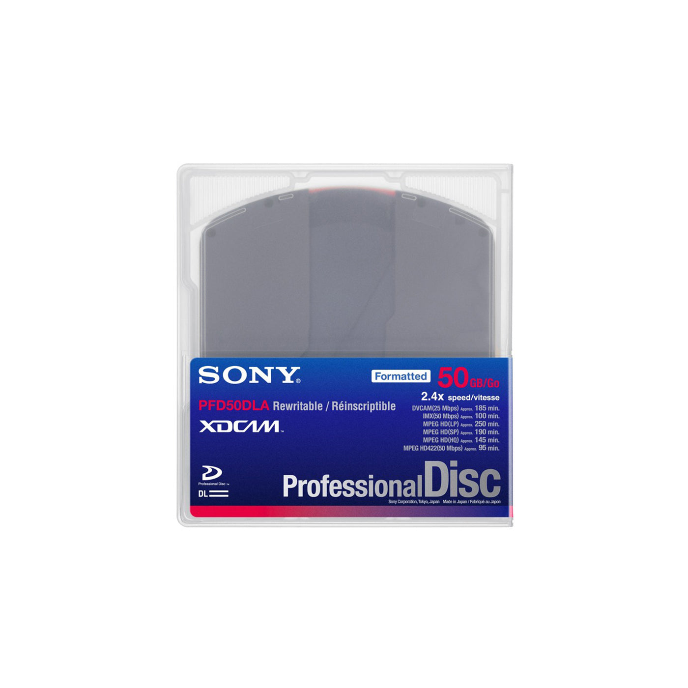 PFD50DLAX - Single, Dual, Triple, and Quad layer Professional Disc