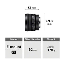 Load image into Gallery viewer, Sony E PZ 10–20 mm F4 G (SELP1020G) E-Mount APS-C, Ultra-wide-angle Power Zoom G Lens