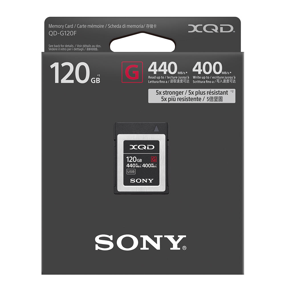 XQD G Series 120 GB Memory Card