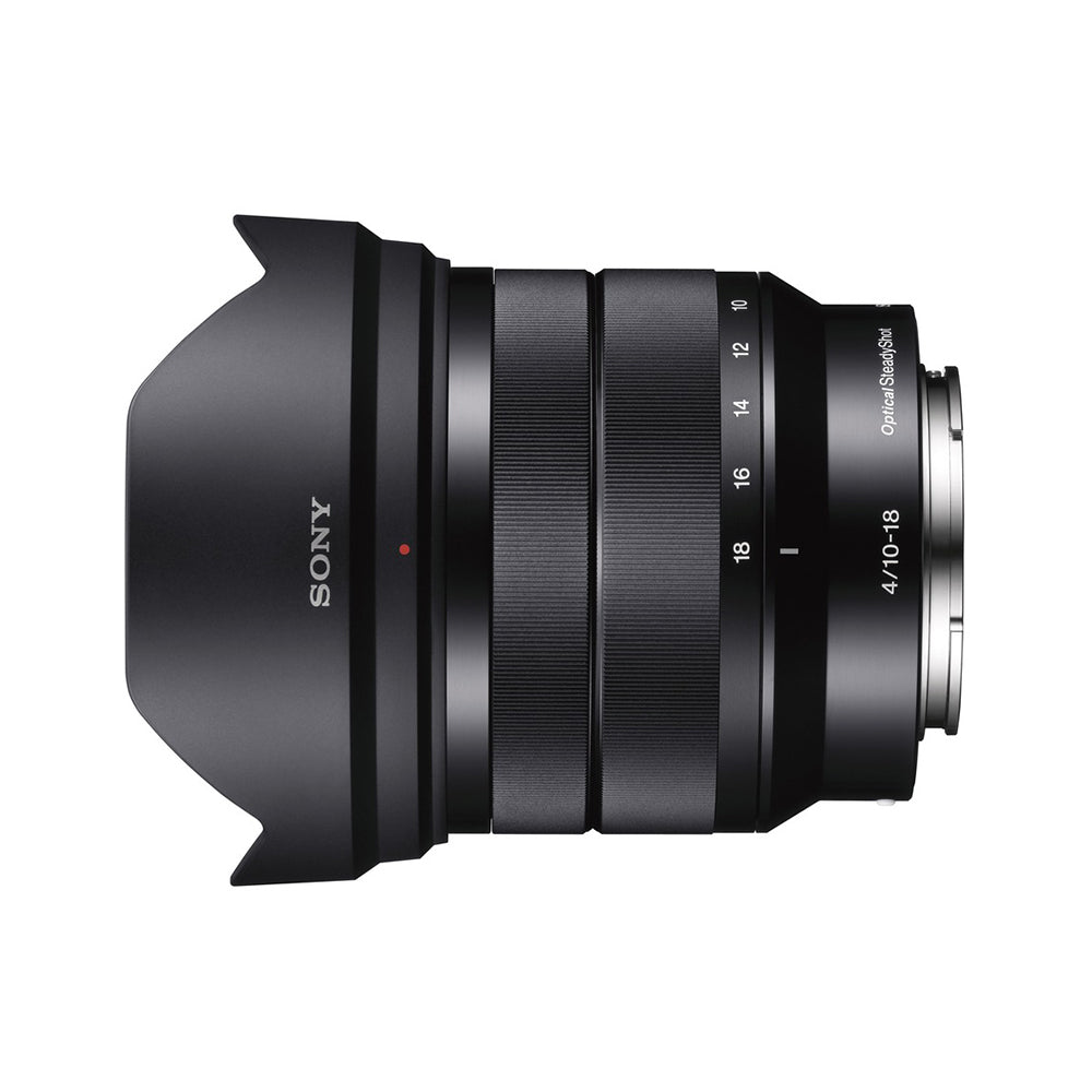 Sony E 10–18 mm F4 OSS (SEL1018) E-Mount APS-C, Wide-angle Zoom Lens