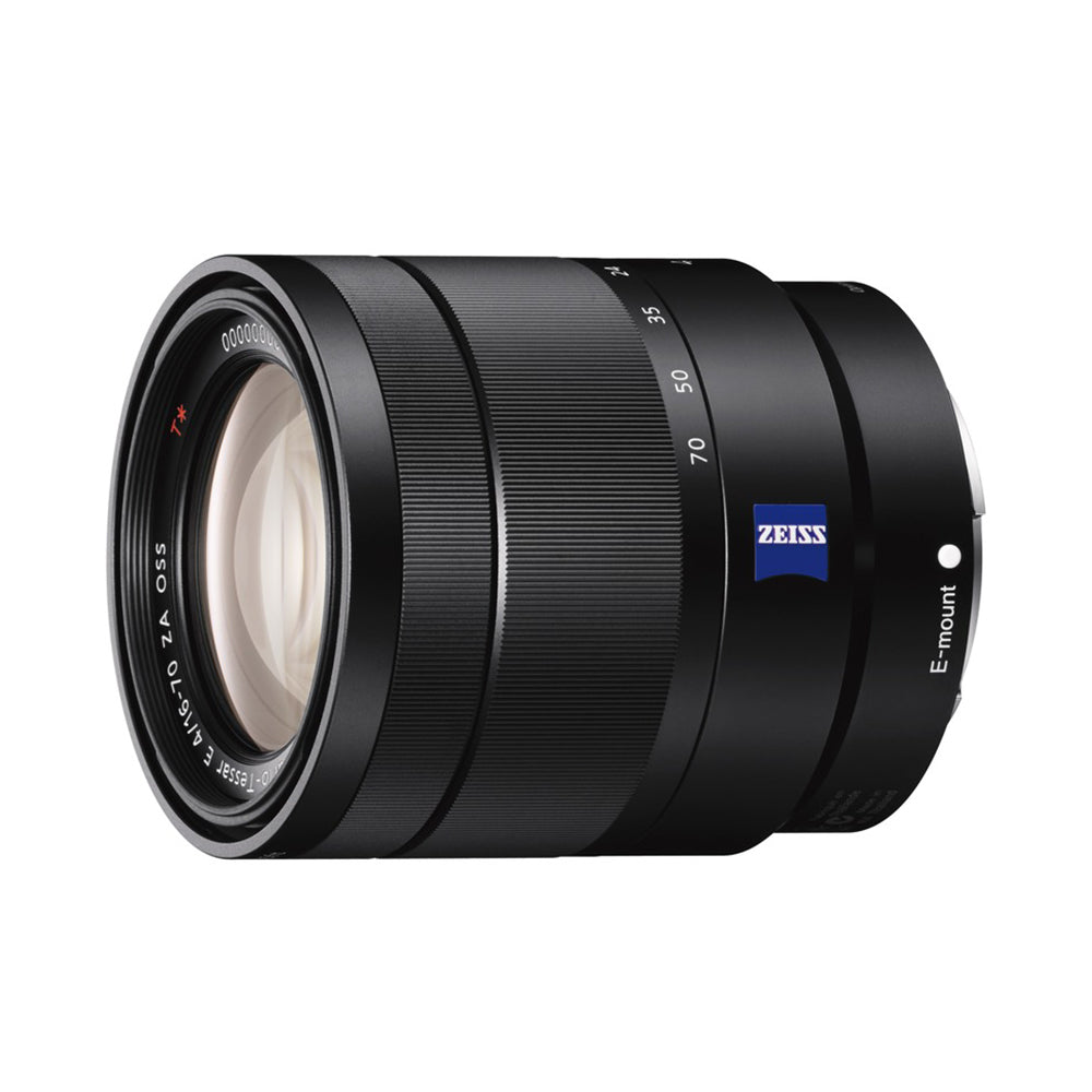 Sony Vario-Tessarยฎ T* E 16โ70 mm F4 ZA OSS (SEL1670Z) E-Mount APS-C, S