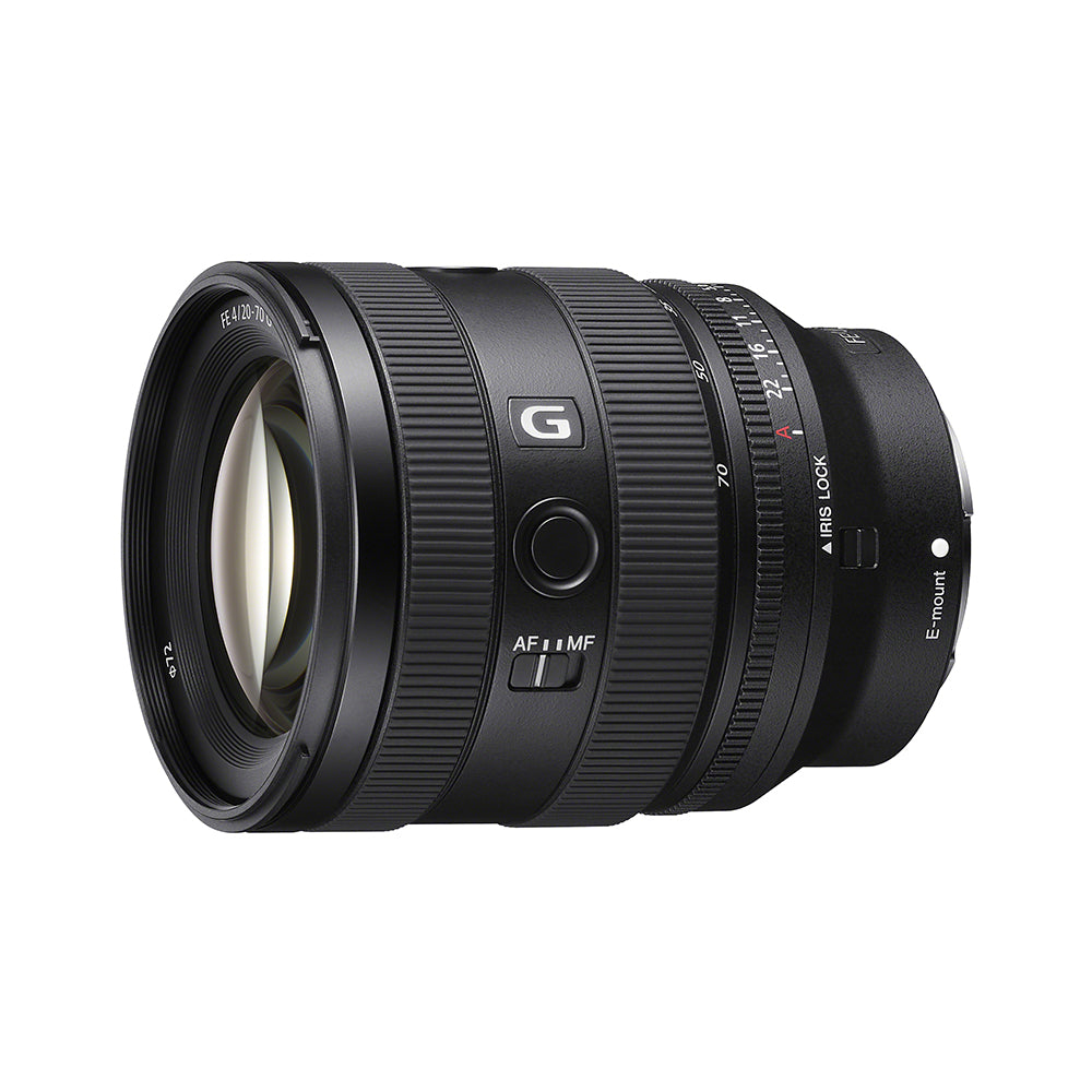 Sony E Mount FE 20-70mm F4 G Full Frame Lens | Compact, Lightweight Standard Zoom (SEL2070G)