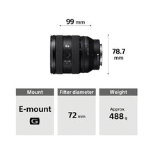 Load image into Gallery viewer, Sony E Mount FE 20-70mm F4 G Full Frame Lens | Compact, Lightweight Standard Zoom (SEL2070G)