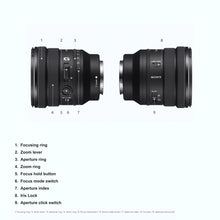 Load image into Gallery viewer, Sony FE PZ 16–35 mm F4 G (SELP1635G) E-Mount Full-Frame, Wide-angle Zoom G Lens