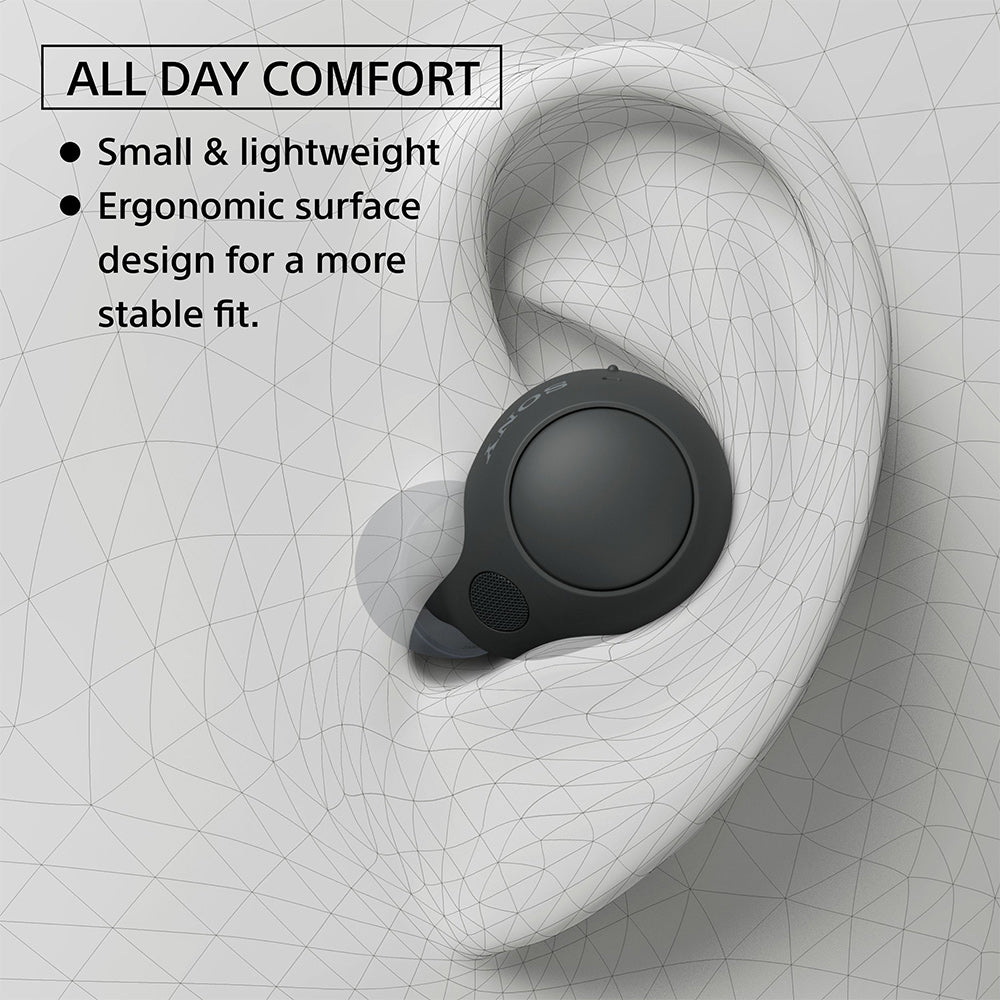 New Sony WF-C700N Bluetooth Lightest Truly Wireless Noise Cancellation In Ear Earbuds, 360 RA, Multipoint Connection, 10 Mins Super Quick Charge, 20hrs Batt Life, IPX4 Ratings, Fast Pair, App Support