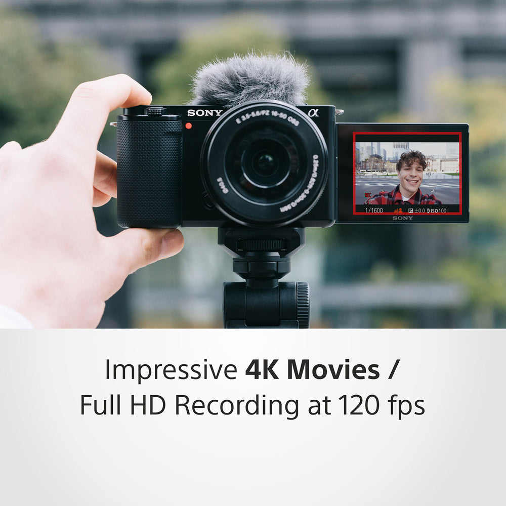 Sony ZV-E10L E-Mount APS-C Camera | 24.2 MP Vlog  Mirrorless Camera, 11 FPS, 4K/24p