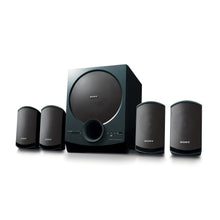 Load image into Gallery viewer, Sony SA-D40 C E12 4.1 Channel Multimedia Speaker System with Bluetooth (Black)