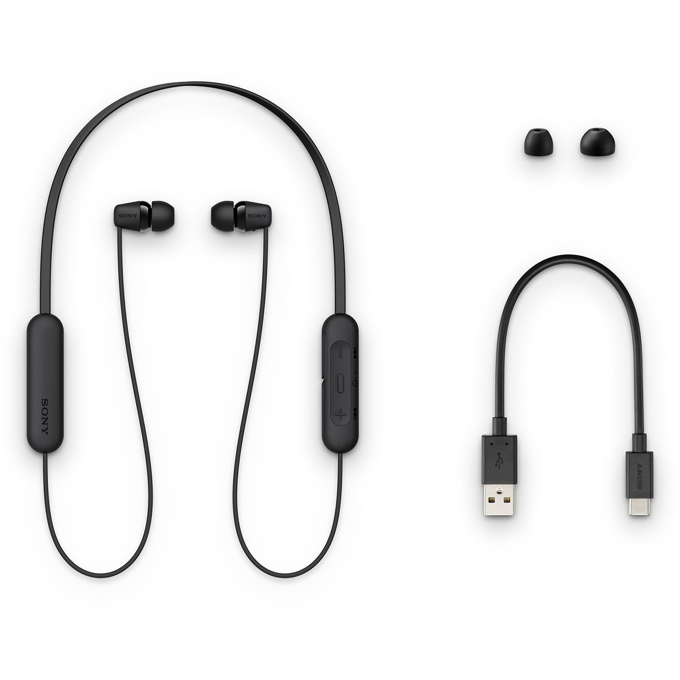 Sony WI-C200 Wireless Bluetooth in-Ear Headphones with Mic, 15 Hrs Battery Life, Quick Charge