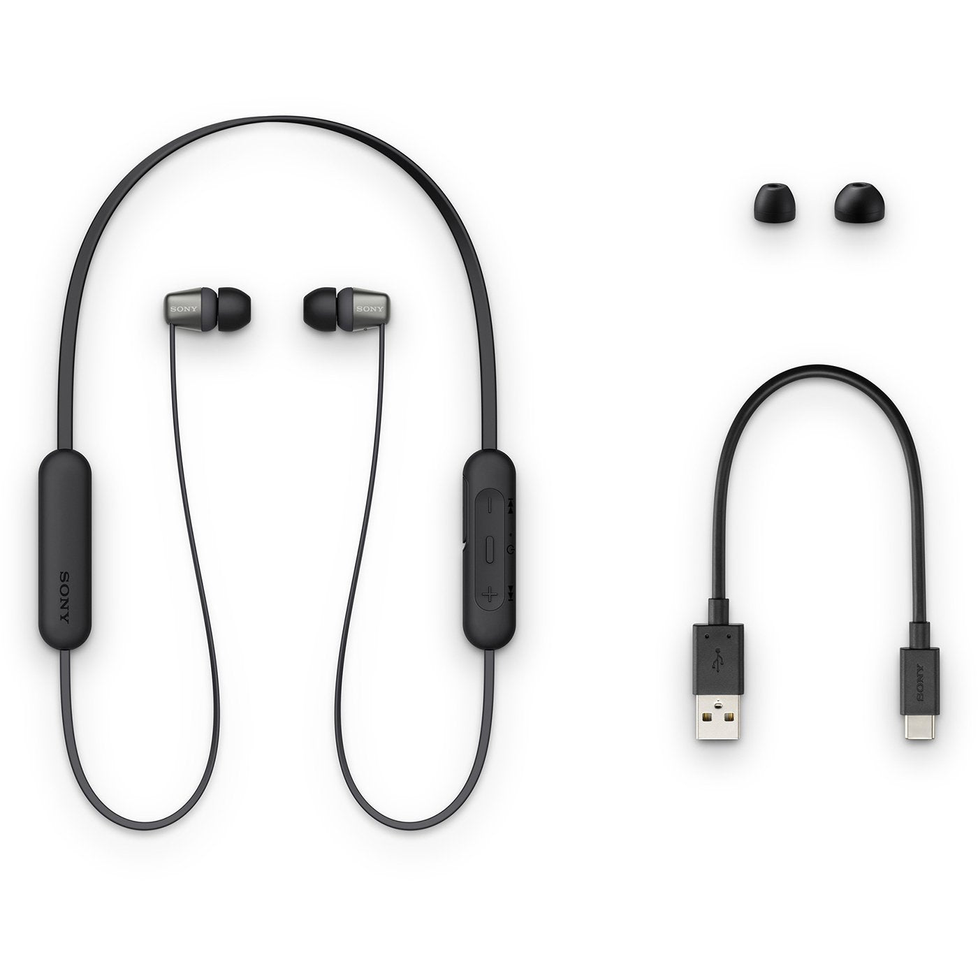 Sony WI-C310 Wireless Bluetooth in-Ear Headphones with Mic, 15 Hrs Battery Life, Quick Charge