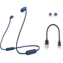 Load image into Gallery viewer, Sony WI-C310 Wireless Bluetooth in-Ear Headphones with Mic, 15 Hrs Battery Life, Quick Charge